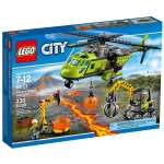 Конструктор LEGO City «Вертолет снабжения вулкана» 330 дет.