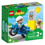 Конструктор LEGO DUPLO Полицейский мотоцикл