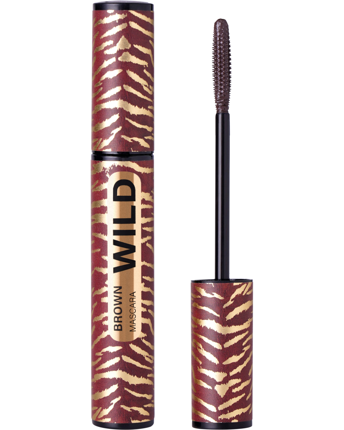 Тушь для ресниц STELLARY Wild Brown коричневая, увеличивает объем ресниц, 12 мл - фото 1