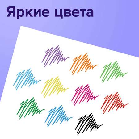 Ручка гелевая Brauberg 10 шт.