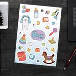 Стикеры Woozzee Baby мальчик