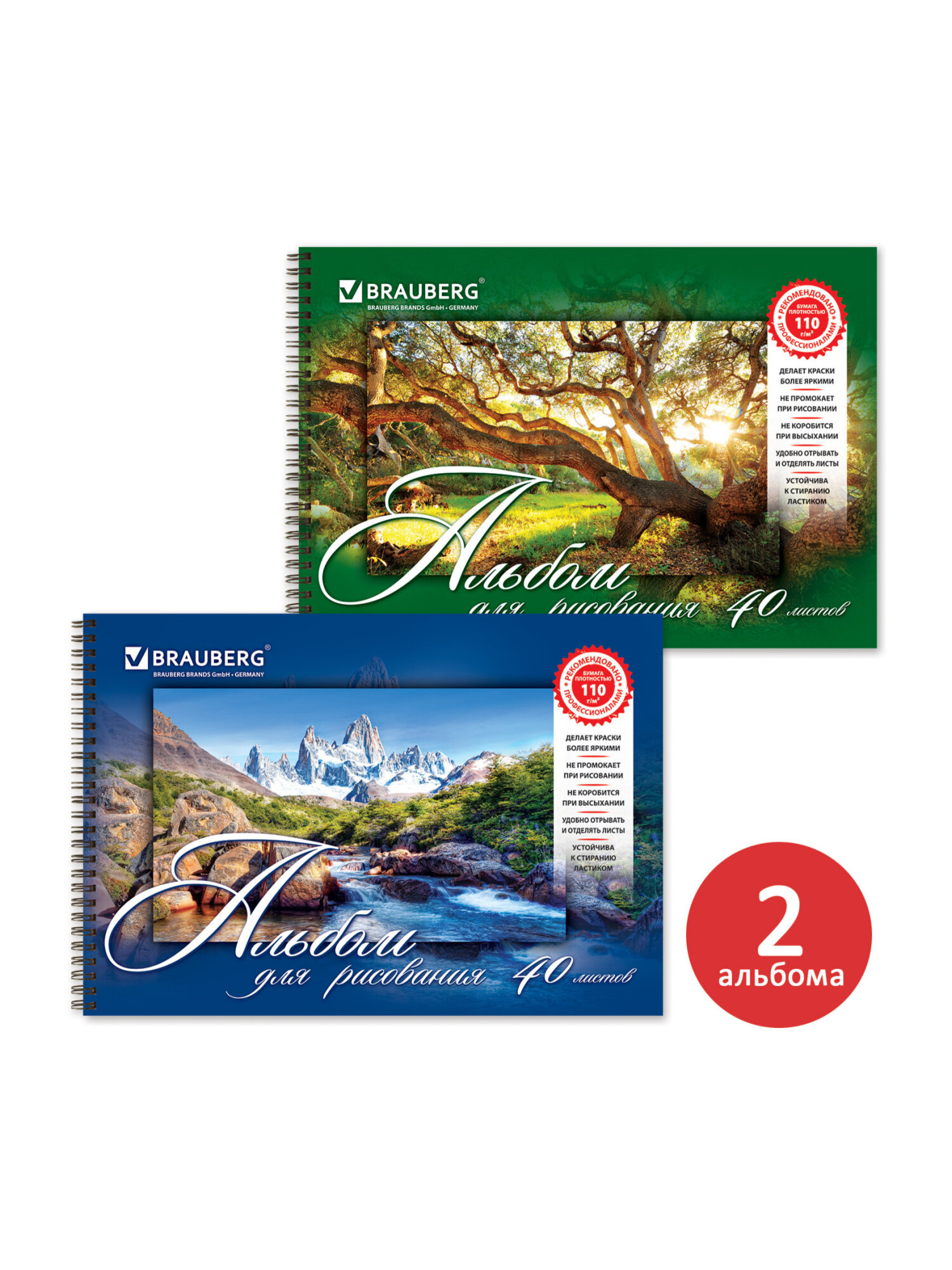 Альбом Brauberg А4 2 шт. - фото 6