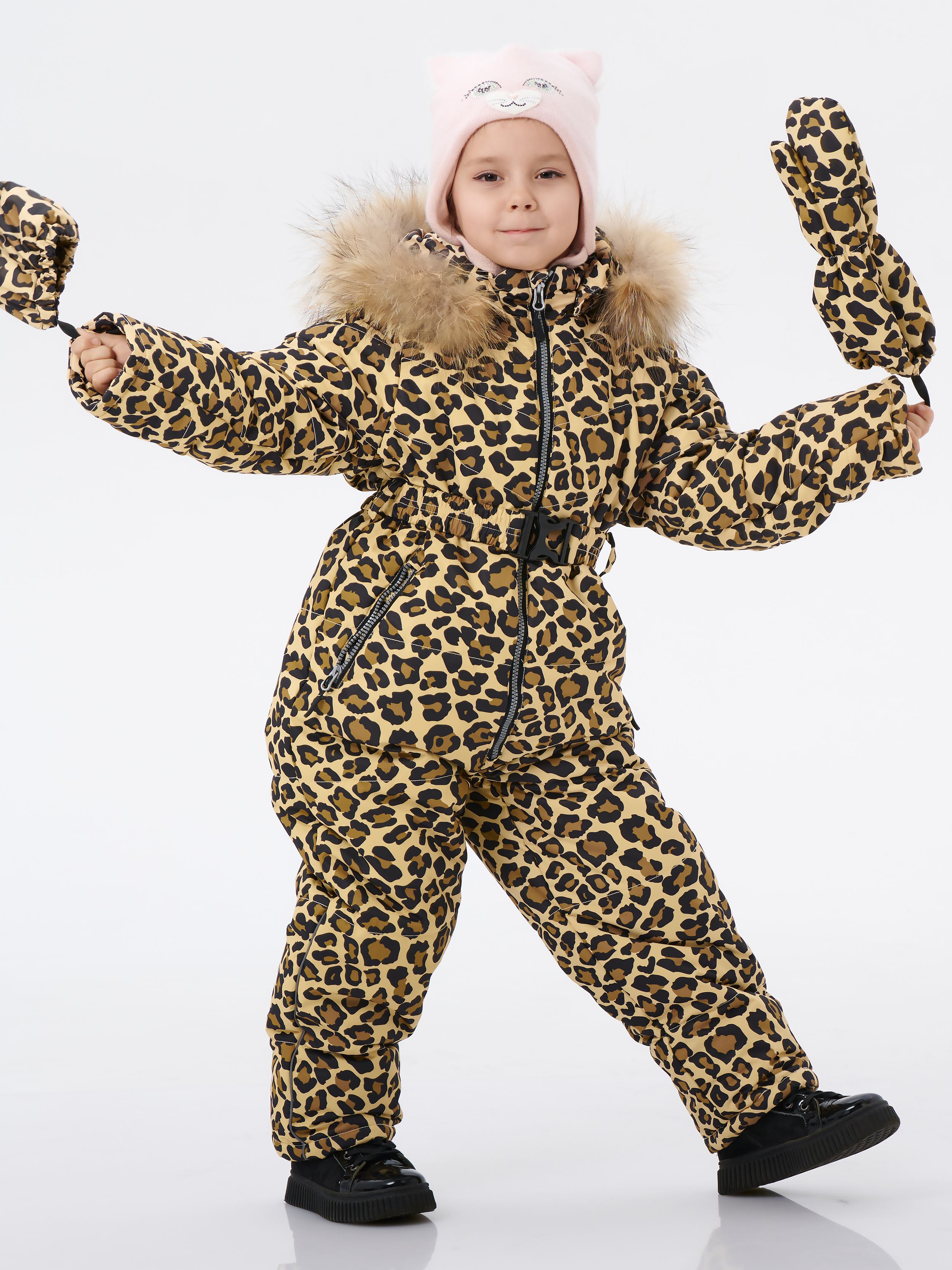 Комбинезон КрутышОк Т-069 леопардовый - фото 38