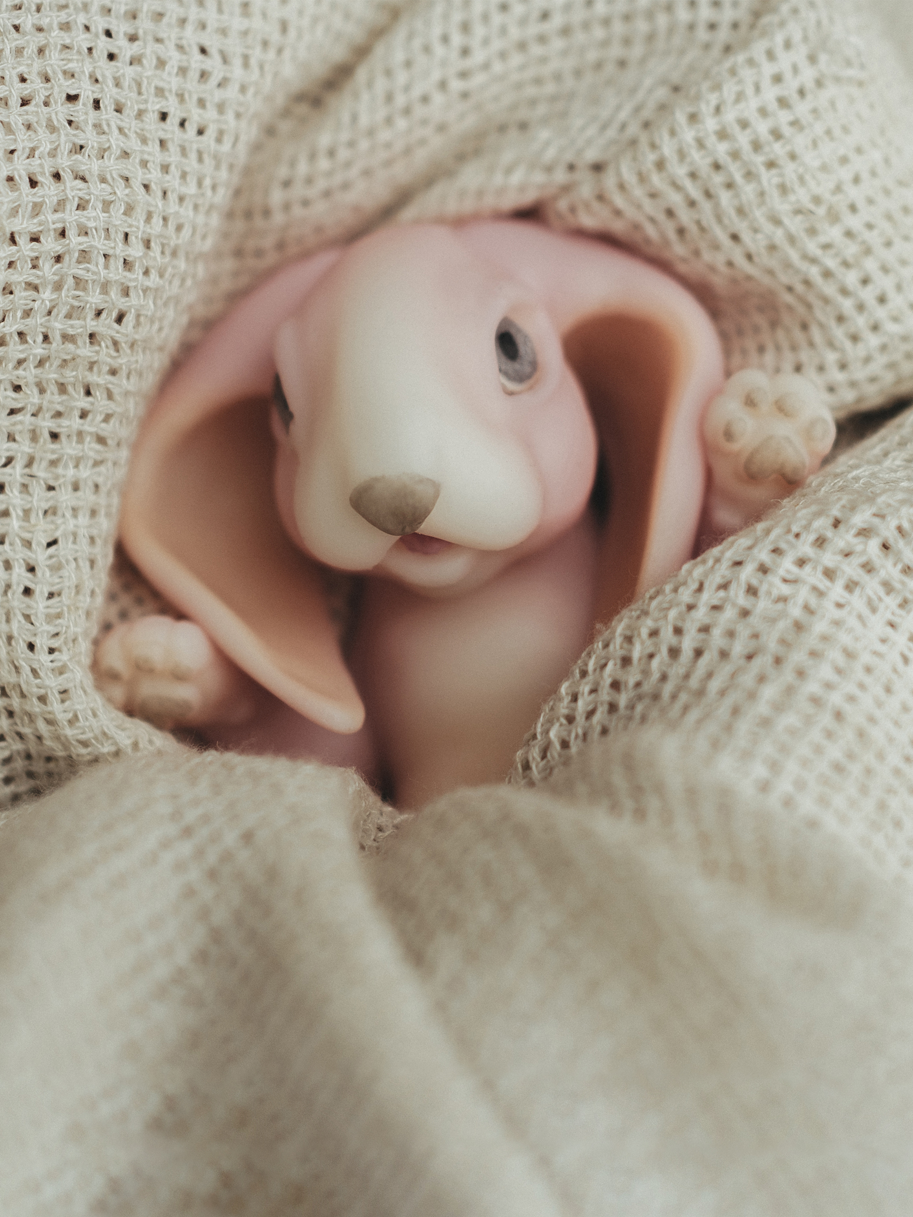 Кукла мини Magic Manufactory Magic history Зайчонок розовый высота 15 см 4631165602295 - фото 2