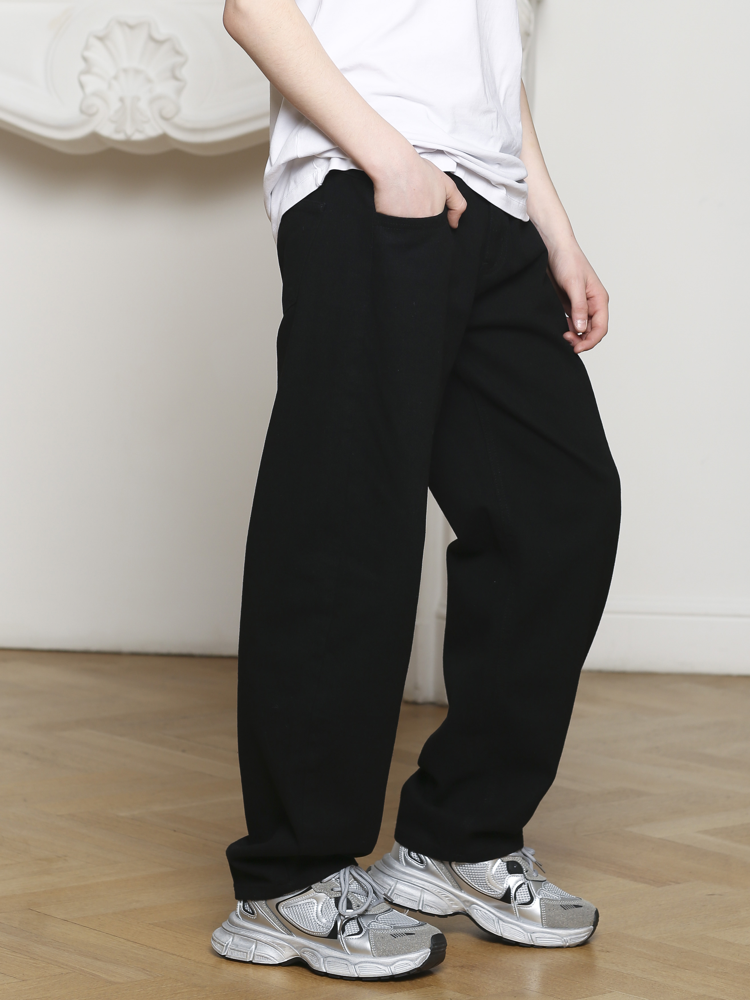 Джинсы-бананы СИНИЙ МИР R161-IL - фото 9