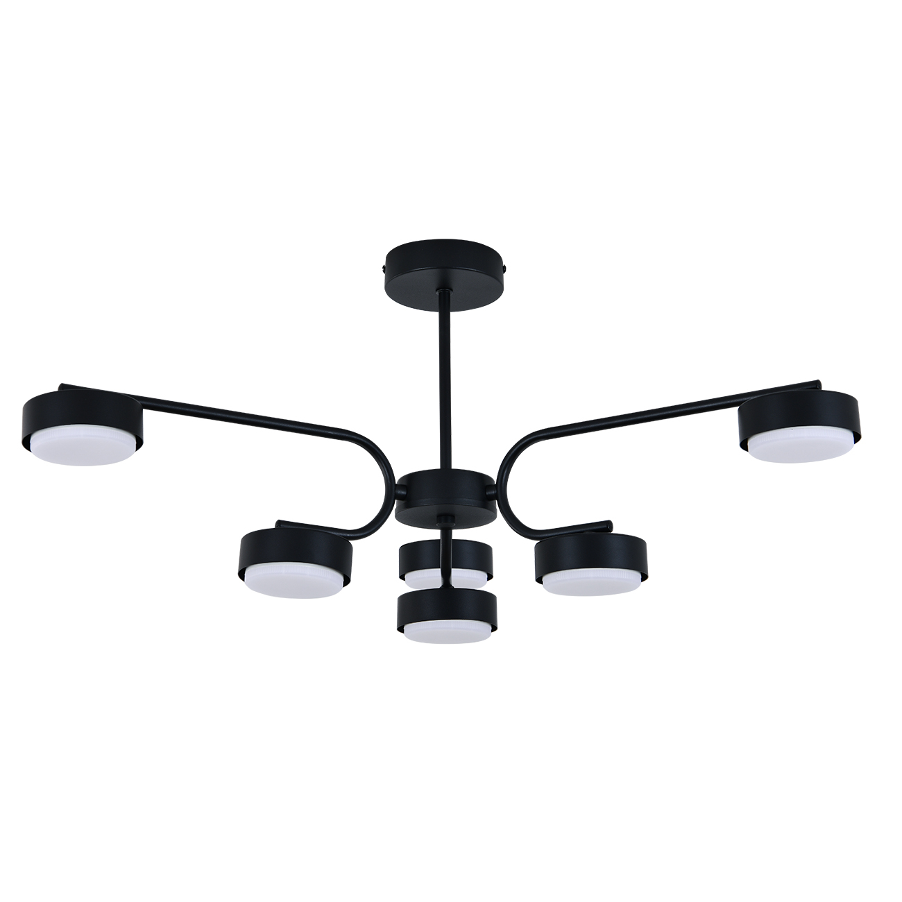 Светильник ESCADA 100007/6R GX53*15W Black - фото 2