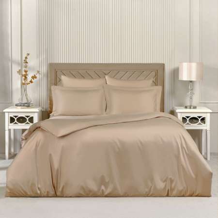 Постельное белье Arya Home Collection семейное с 2 пододеяльниками Arya Vip сатин