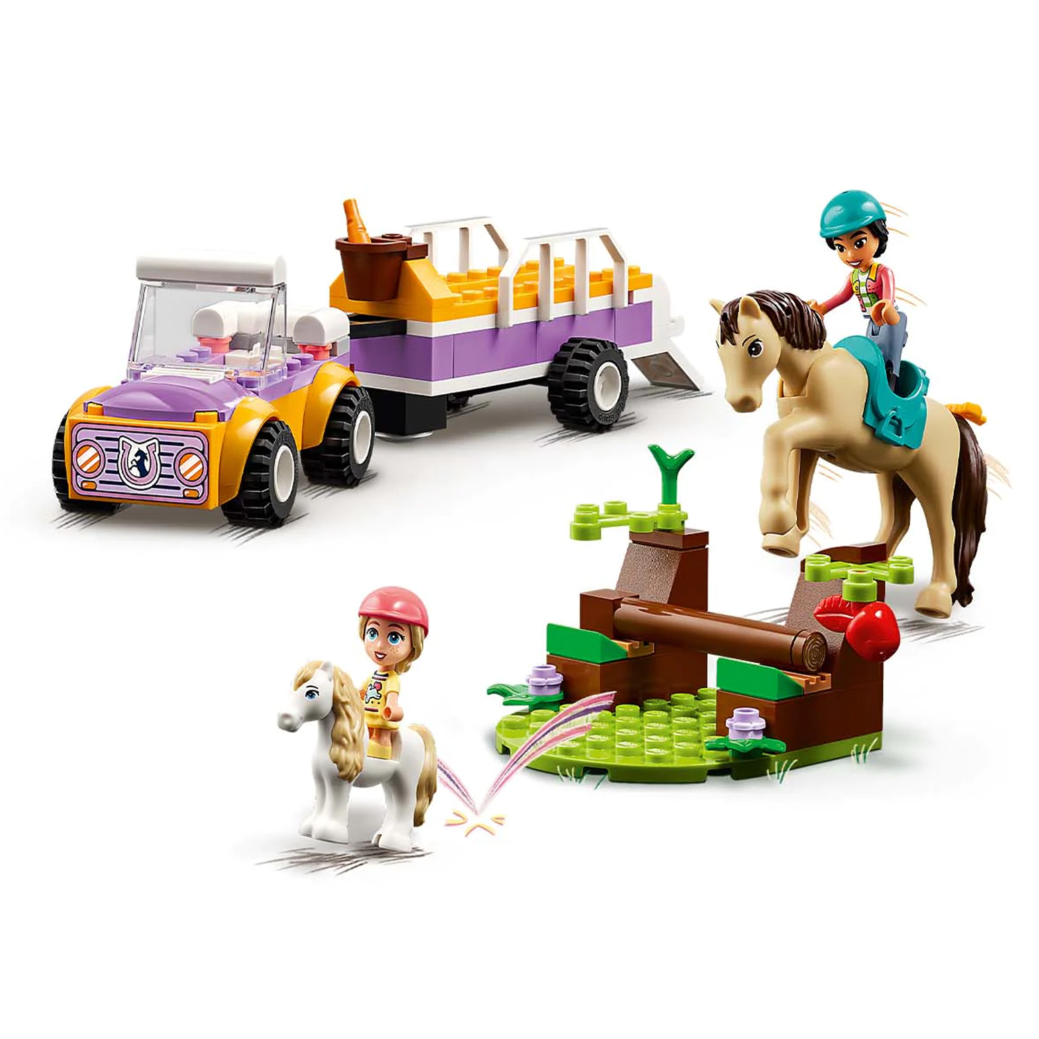 Конструктор LEGO Friends Трейлер для лошадей и пони - фото 8