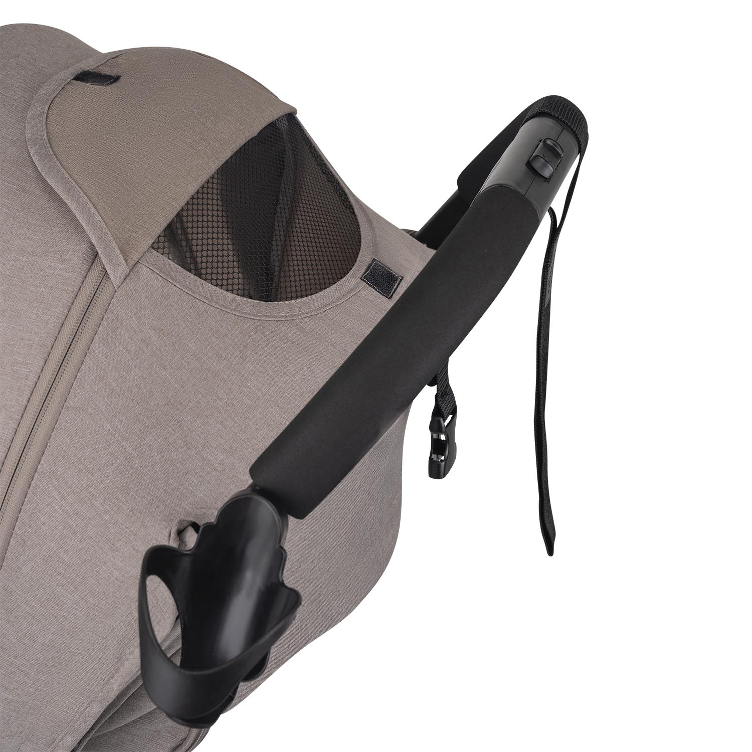 Коляска прогулочная Indigo Trip для путешествий бежевый - фото 21