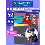 Альбом Brauberg А4 40 лист. 2 шт.