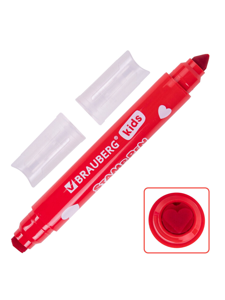 Фломастеры Brauberg двусторонние 8 цв. - фото 9