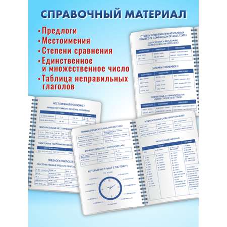 Тетрадь ШКОЛЬНЫЙ МИР 58 лист. (Иностранный язык) в ассортименте