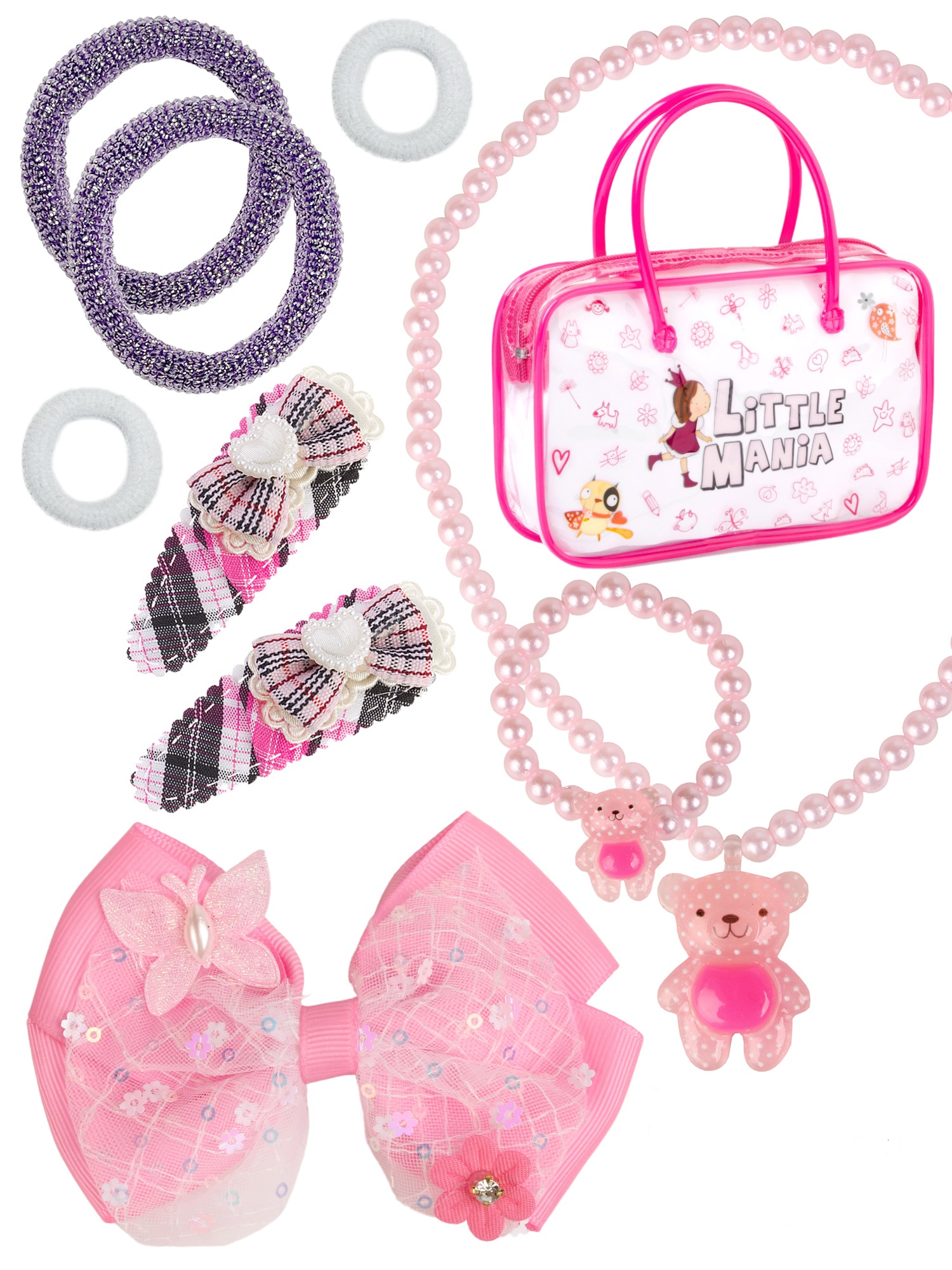 Набор аксессуаров Little Mania Принцесса Розали 9 предм. - фото 1