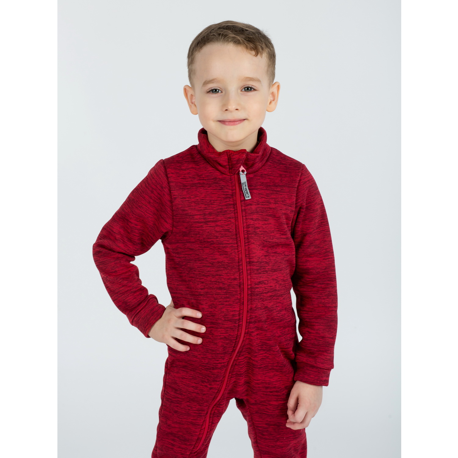 Комбинезон KiMMi co К-1408286(кт) красный - фото 4