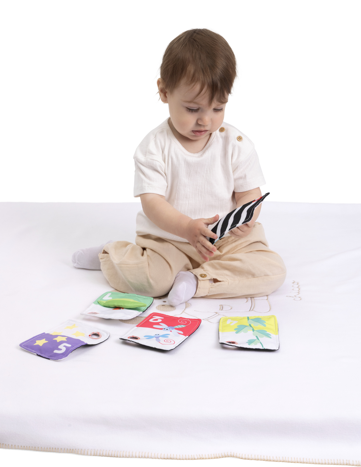 Игрушка Chicco подвеска Чёрно-белые игрушки - фото 8
