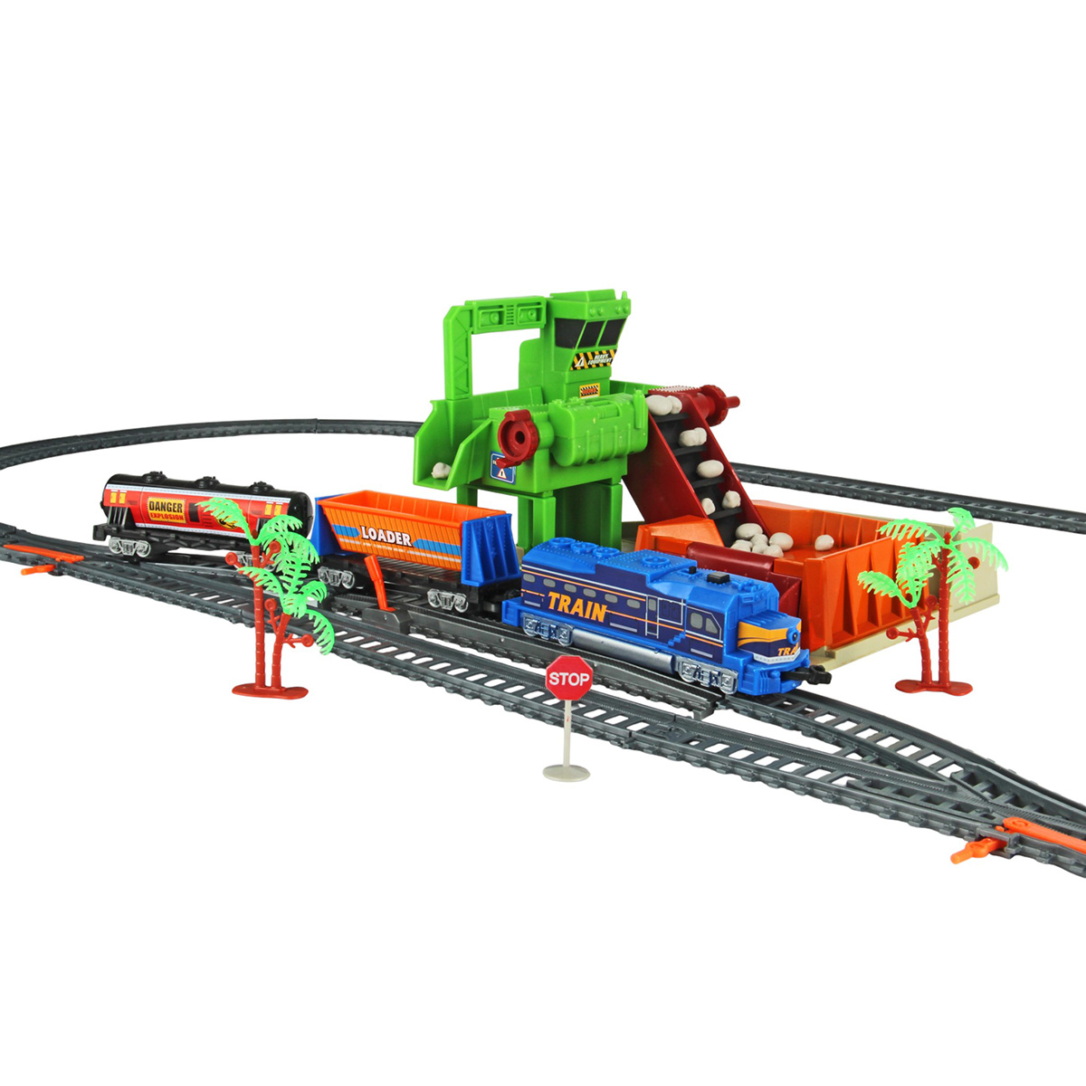 Развивающая железная дорога Veld Co 104.5 см 136349 - фото 2