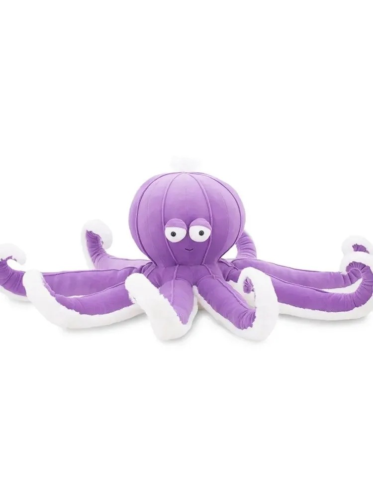 Мягкая игрушка askona kids осьминог Осьминог фиолетовый 47 см 14 см - фото 1