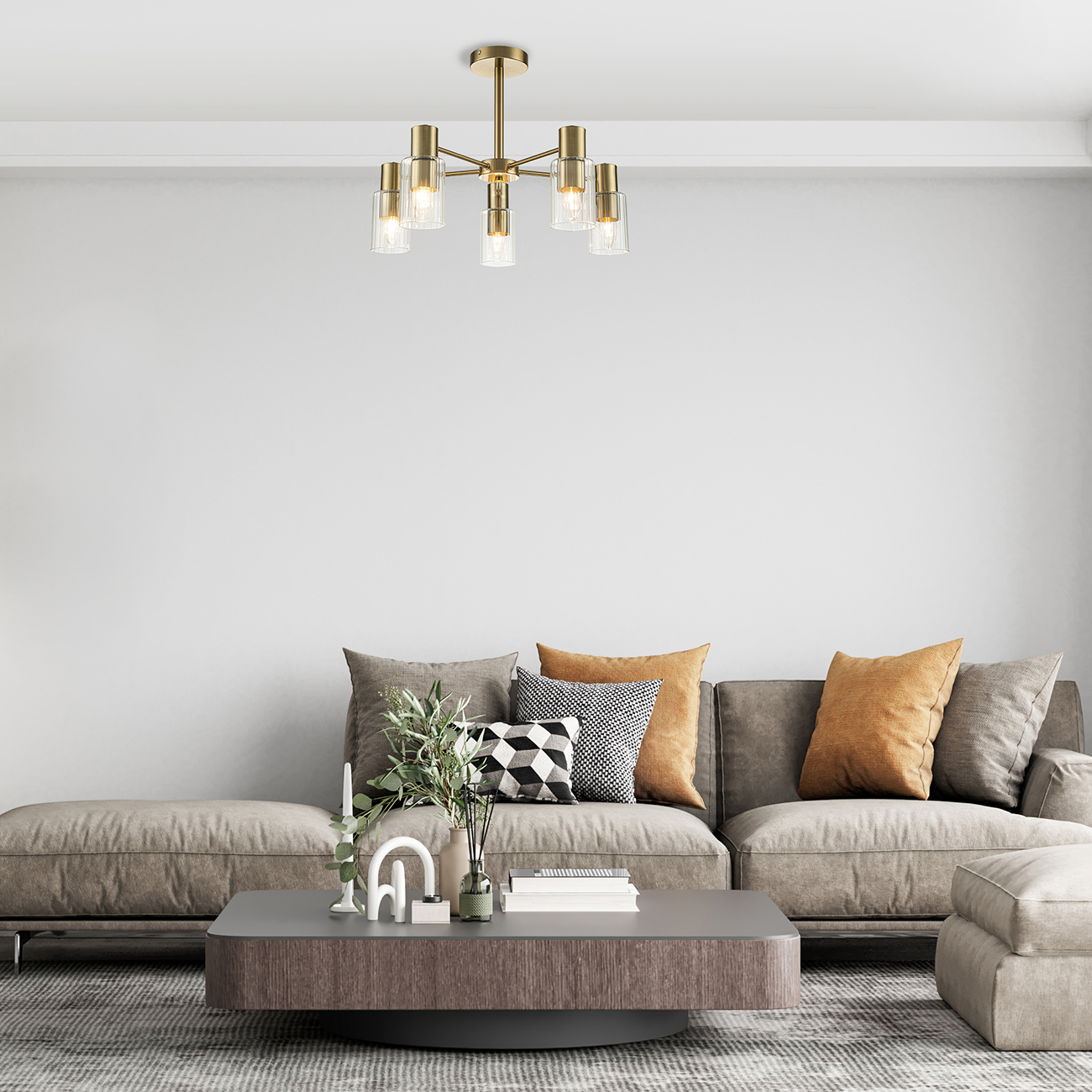 Люстра ESCADA Escada 2120/5P E14*40W Gold - фото 3