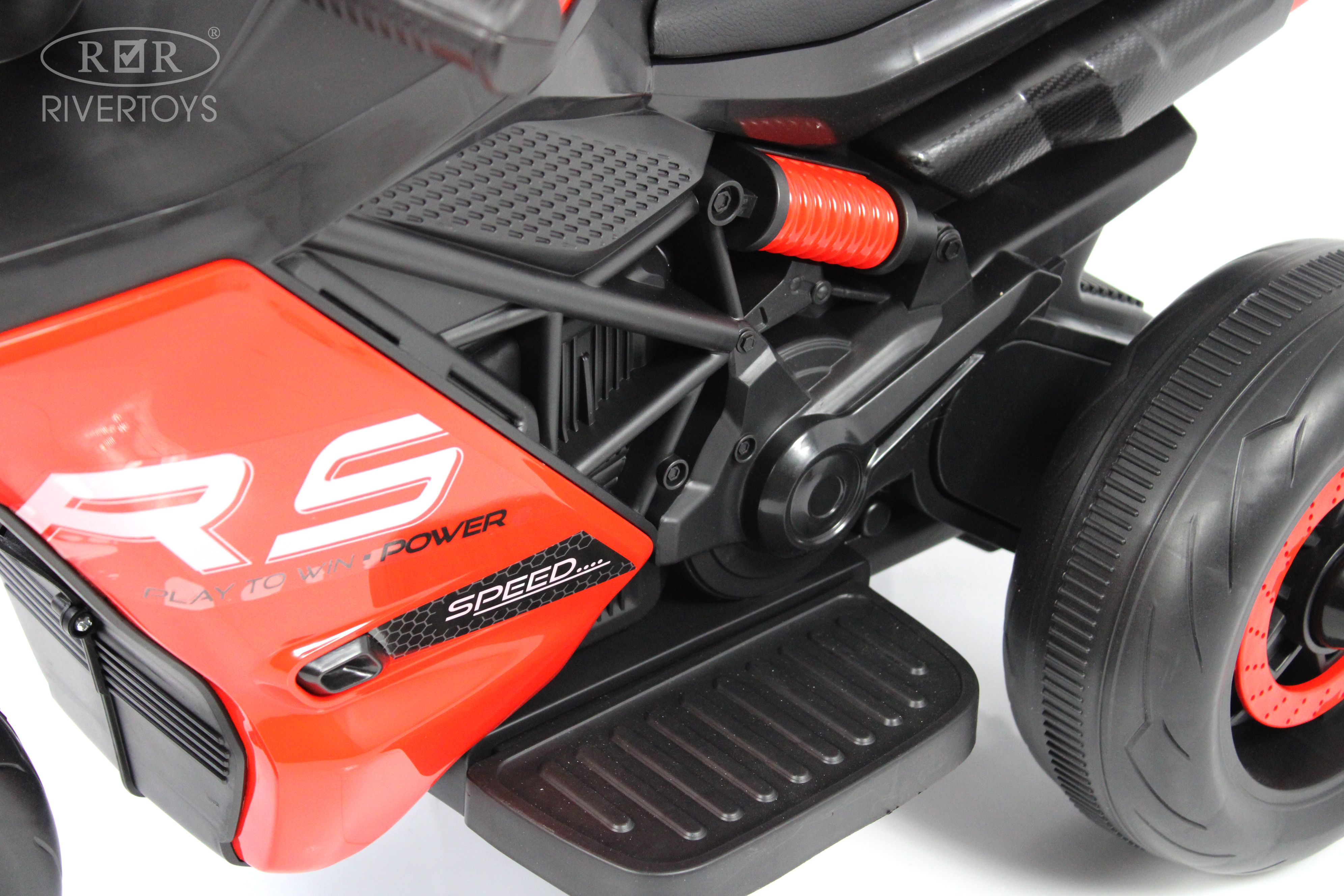 Электромобиль RIVERTOYS K002PX-RED - фото 8