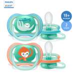 Пустышка Philips Avent ортодонтическая от 18 мес. 2 шт.