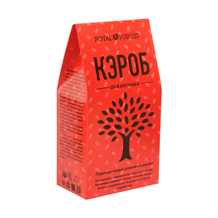 Кэроб ROYAL FOREST порошок обжаренный 100 г