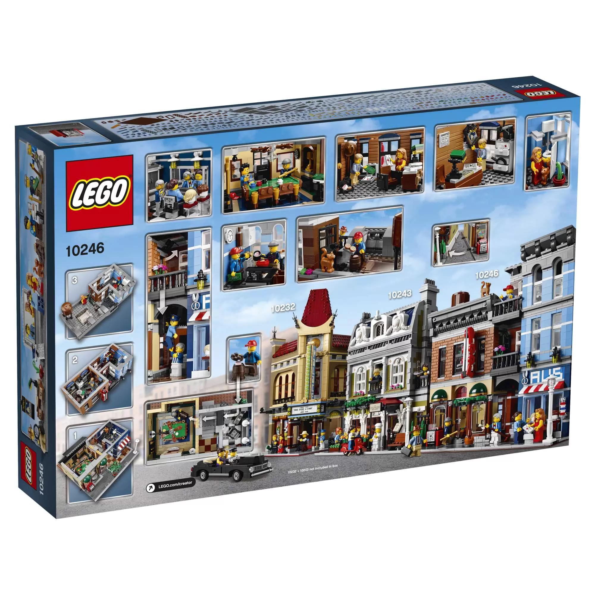 Конструктор LEGO Creator Expert 10246 Детективное агентство 2264 дет. - фото 2