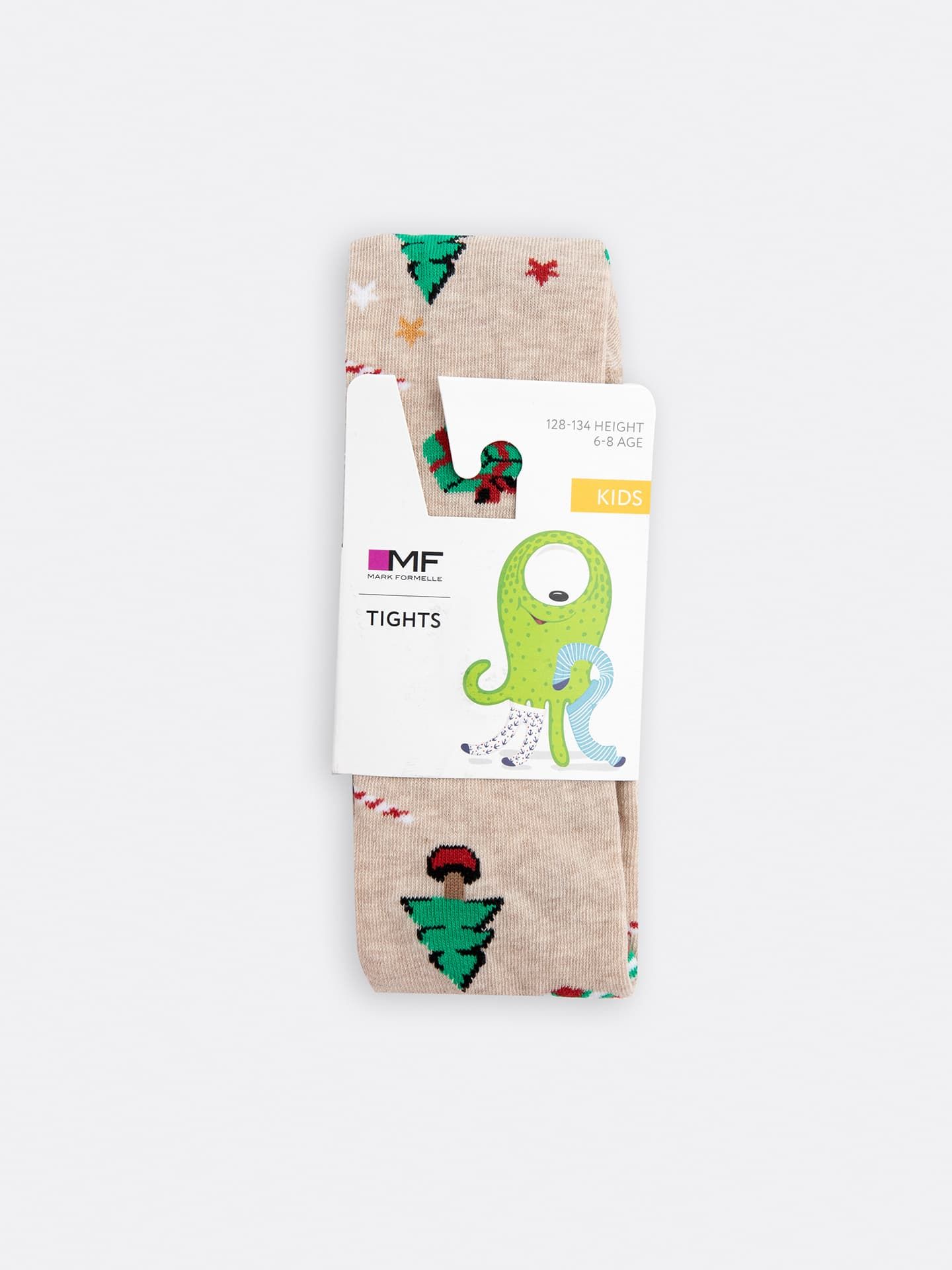 Колготки Mark Formelle (Марк Формэль) 700K-2635/бежевый меланж - фото 4