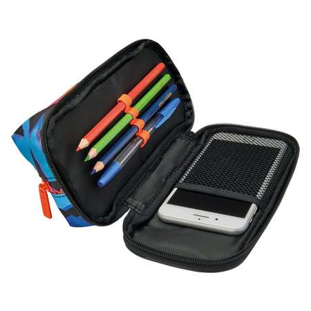Пенал косметичка Herlitz Clever Pack Neon Art