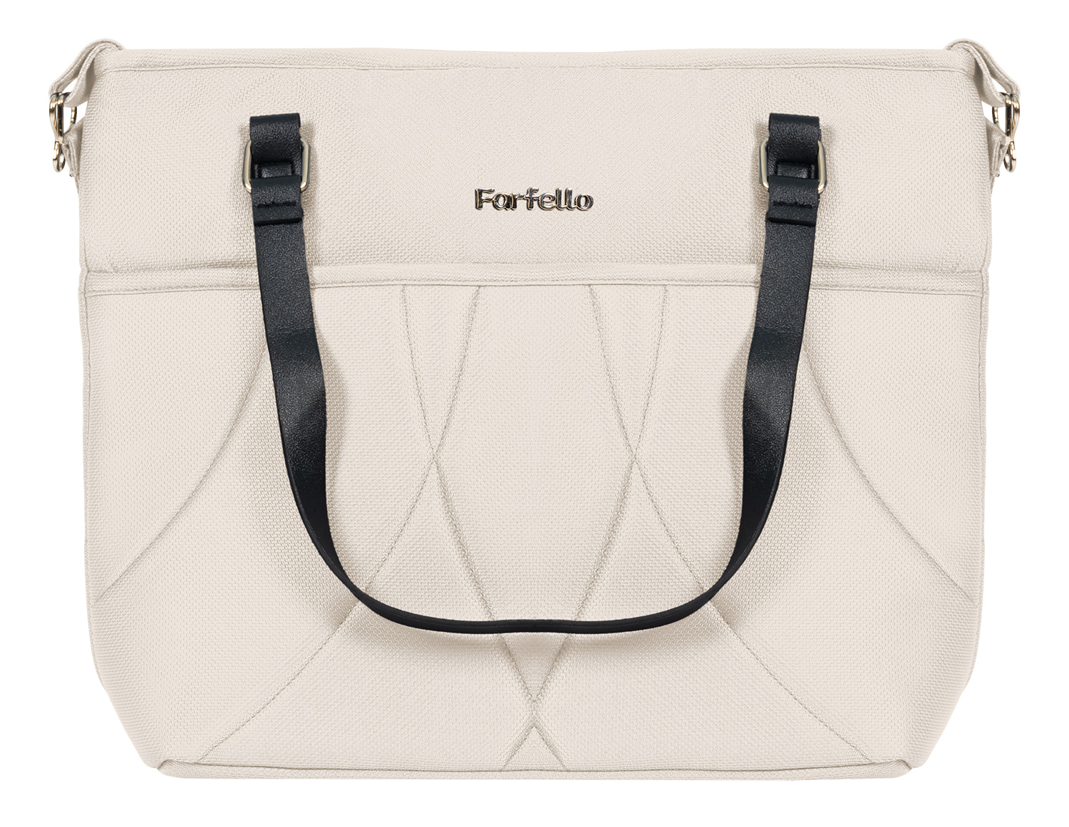 Коляска 3в1 Farfello Belleza бежевый - фото 16