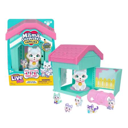 Игровой набор Moose cемья собачек в домике