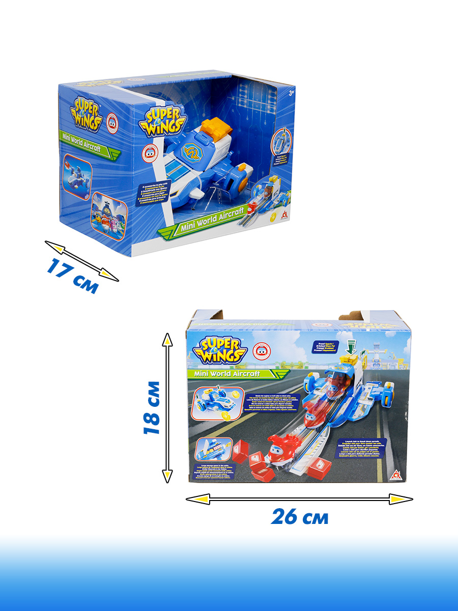 Самолет Super Wings Мини мировой EU750840 - фото 7