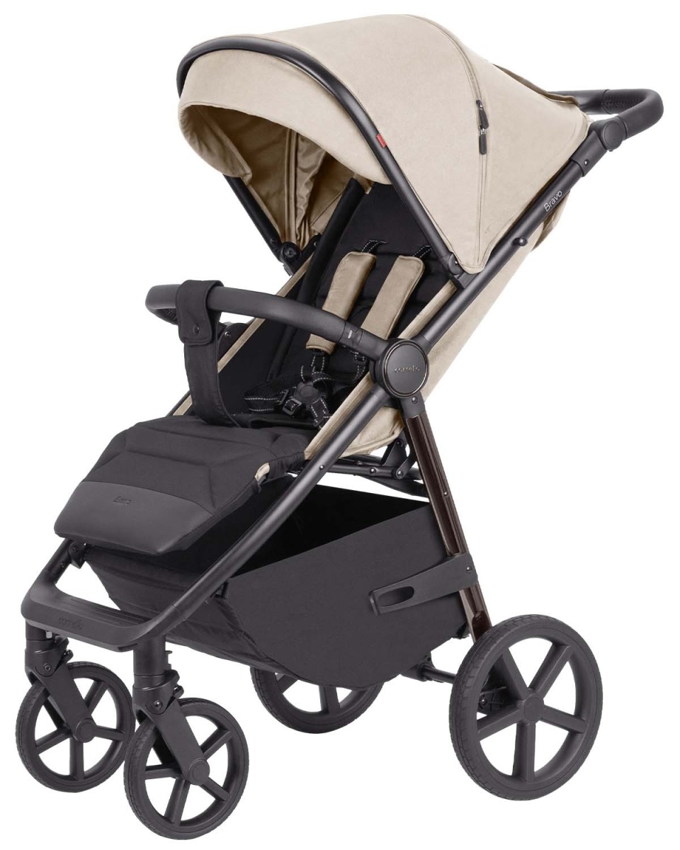 Коляска прогулочная Carrello Bravo Plus CRL-5515 бежевый - фото 1