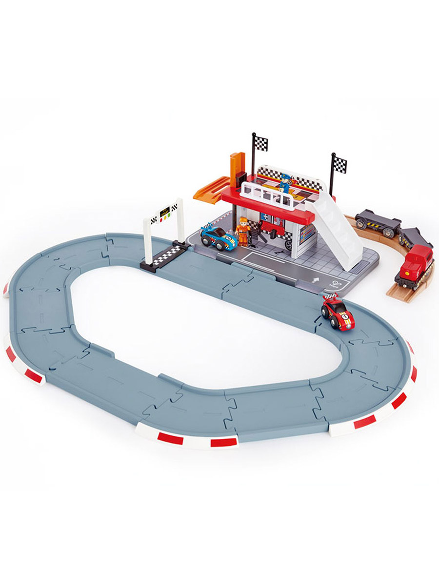 Трек Hape Гоночная станция E3734_HP - фото 8