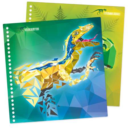 Набор для творчества DinosArt аппликация