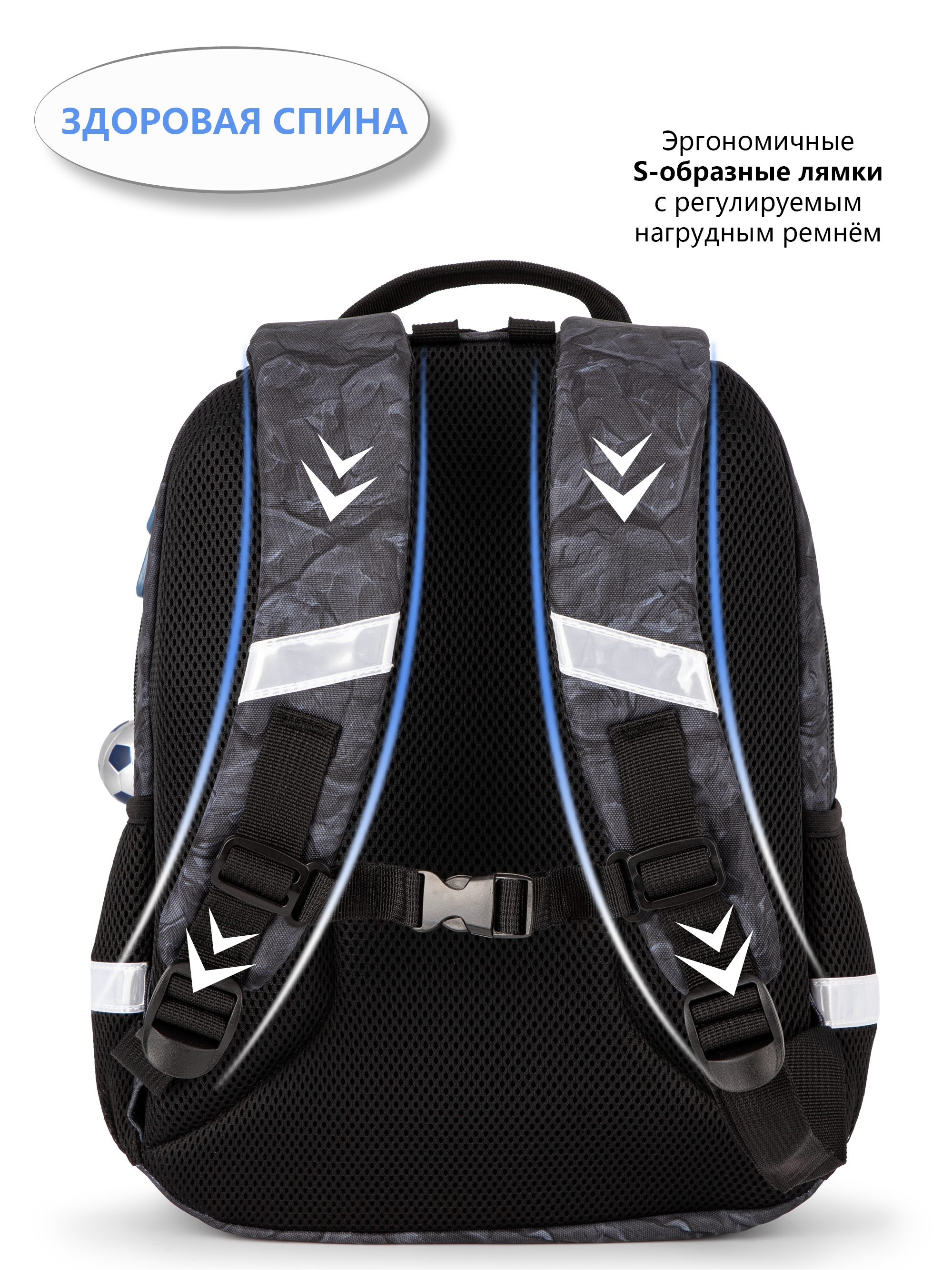 Рюкзак School Standard первокласснику набор 4 в 1 - фото 8