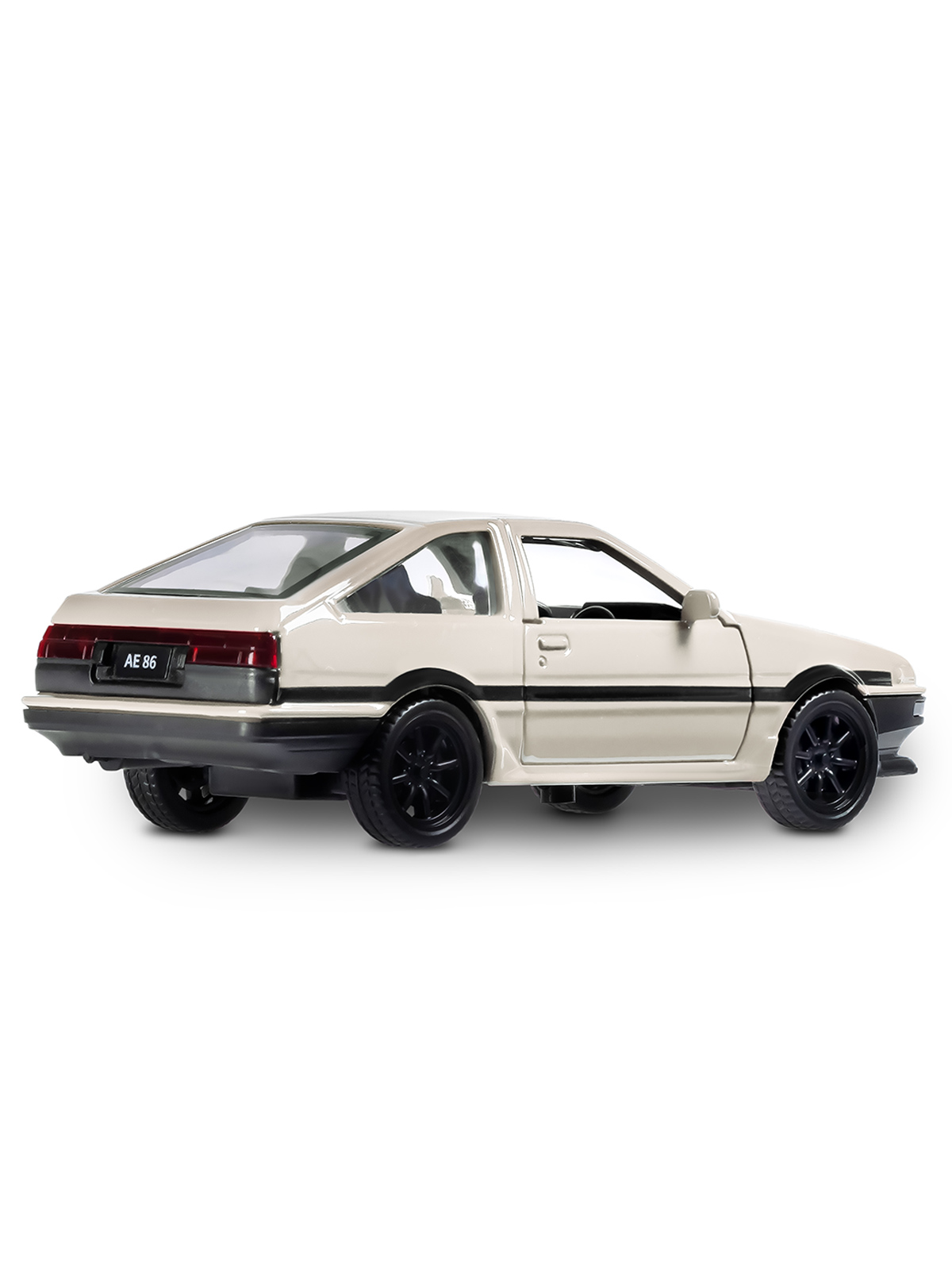 Автомобиль АВТОпанорама Toyota AE86 1:37 белый JB1251667 - фото 12