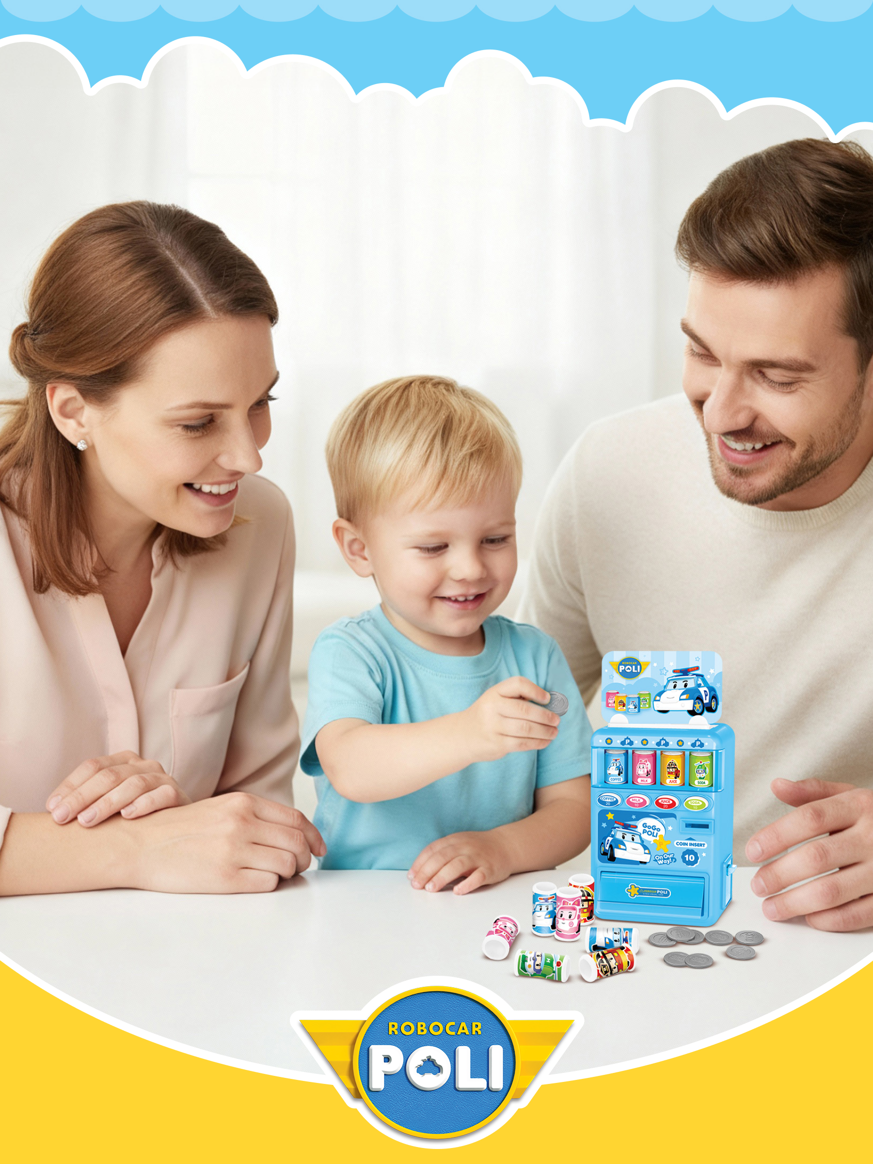 Игровой набор РОБОКАР ПОЛИ Вендинговый автомат Поли - фото 7