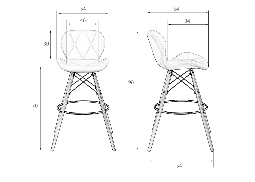 Стул DOBRIN BUTTERFLY - фото 7