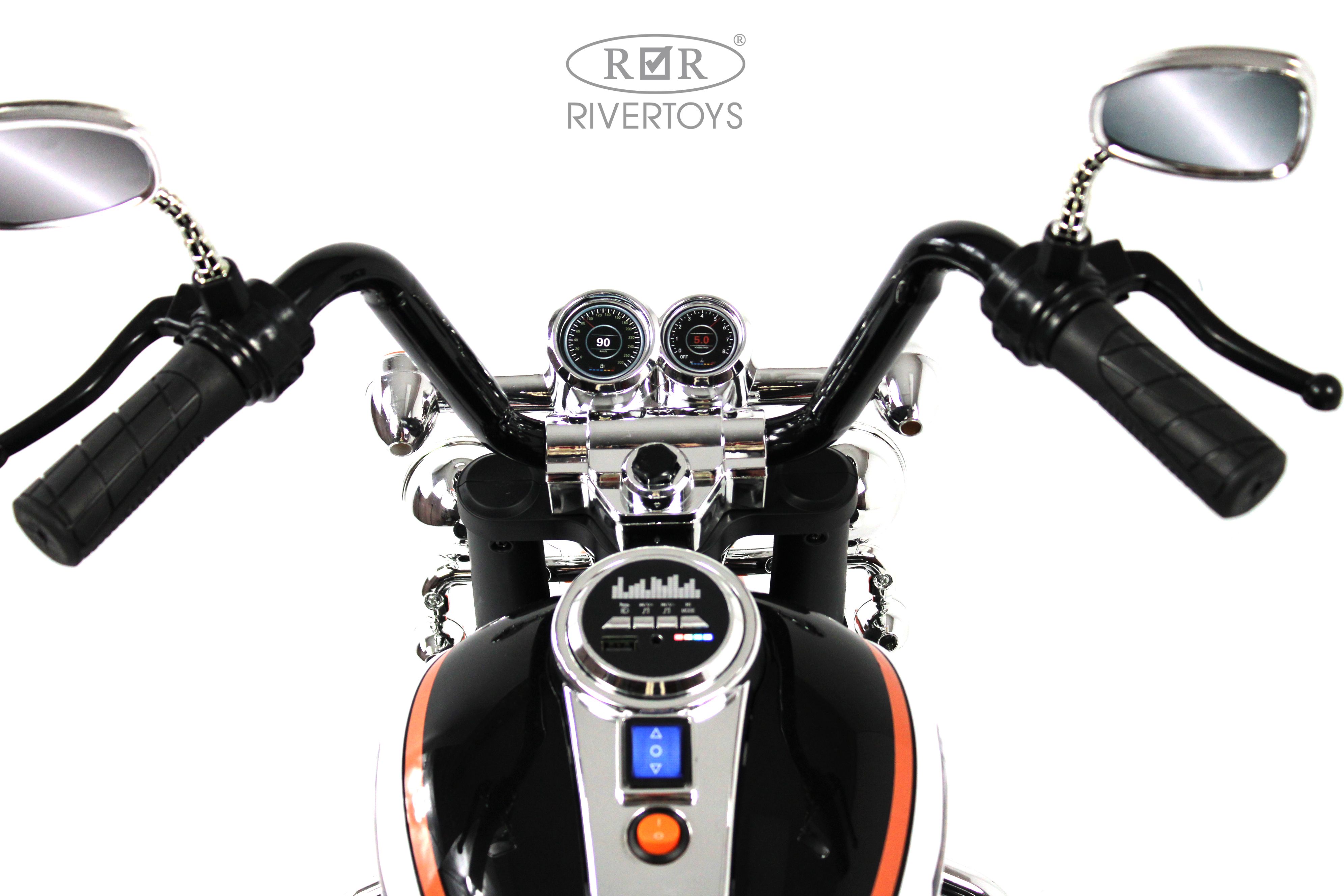 Электромобиль RIVERTOYS K003PX-WHITE - фото 21