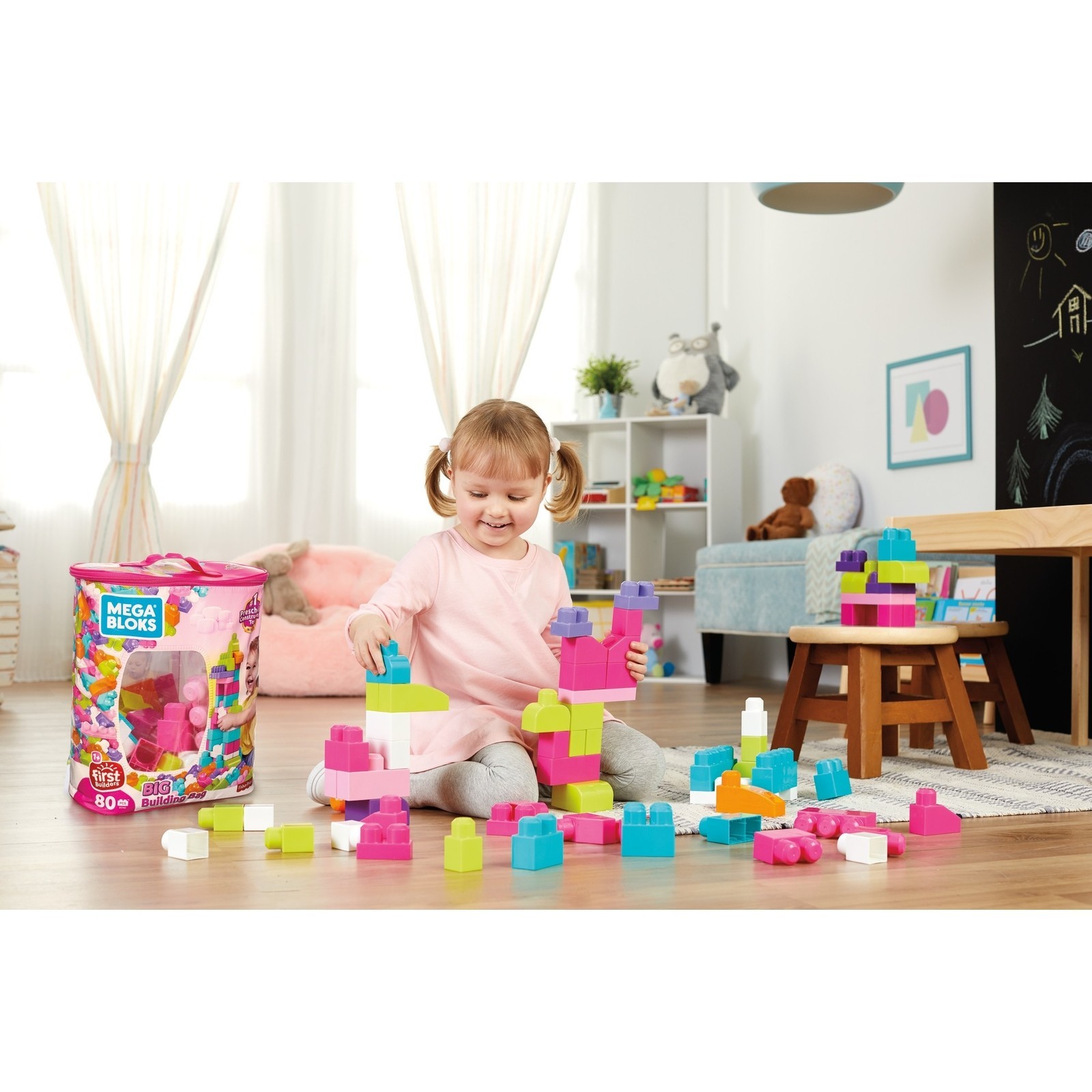 Конструктор Mega Bloks Сумка Эко блочный в ассортименте - фото 18