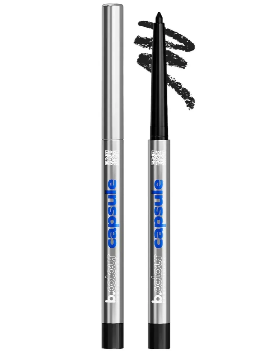 Косметические карандаши B.COLOUR PROFESSIONAL черный водостойкий каял CAPSULE 01 Black - фото 23