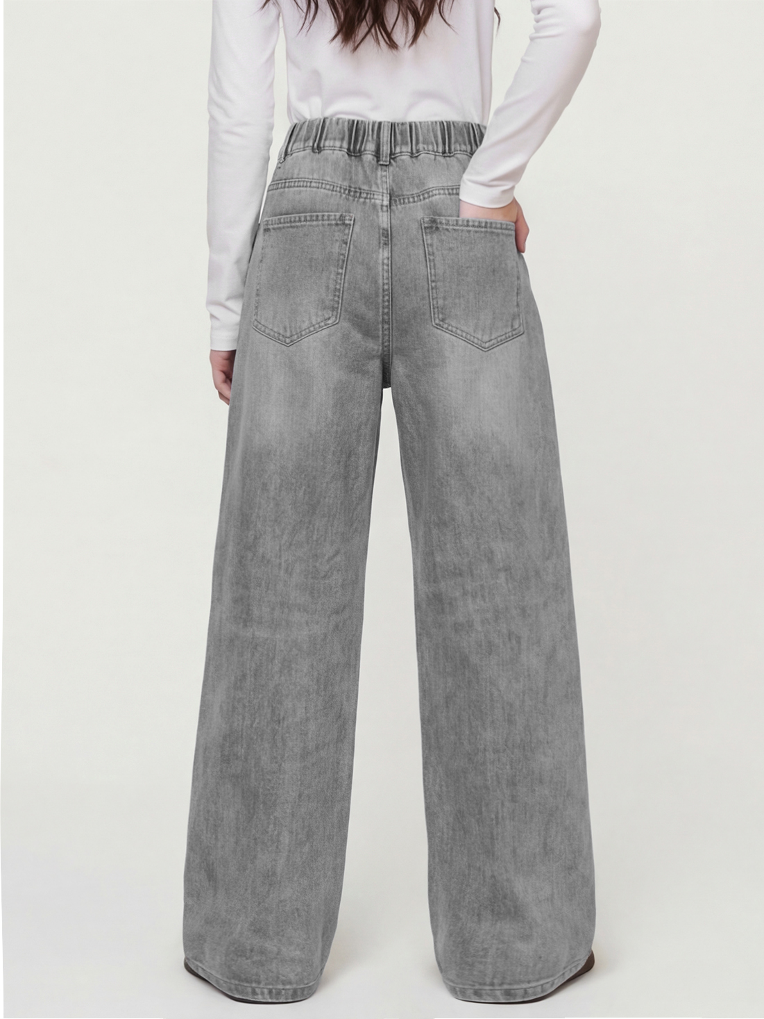 Джинсы-трубы СИНИЙ МИР R124A-IL - фото 5