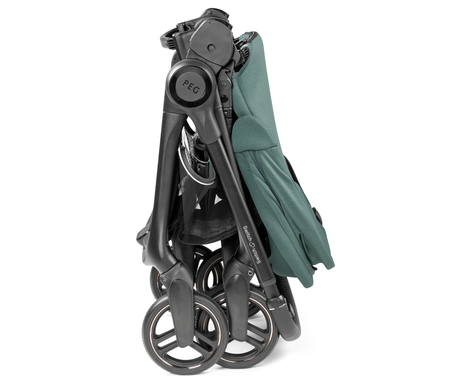 Коляска прогулочная Peg-Perego Switch зеленый - фото 9