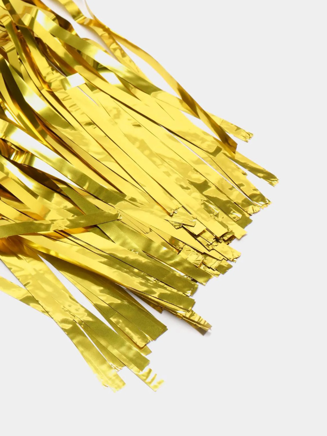 Дождик для фотозоны ZHIYU MENG золотой 2х1м 4 штуки - фото 4