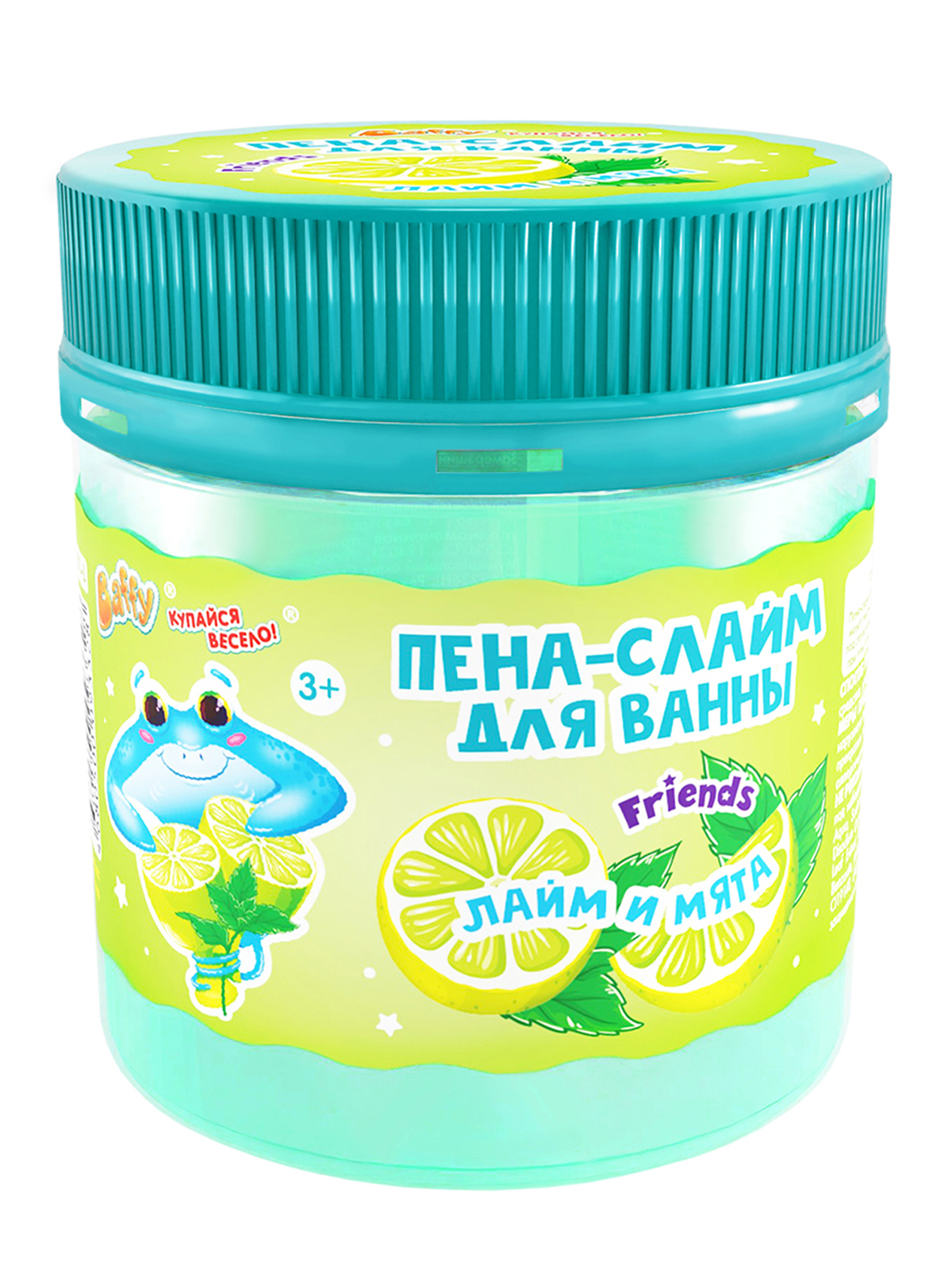 Пена Baffy Лайм и мята 150 мл - фото 1