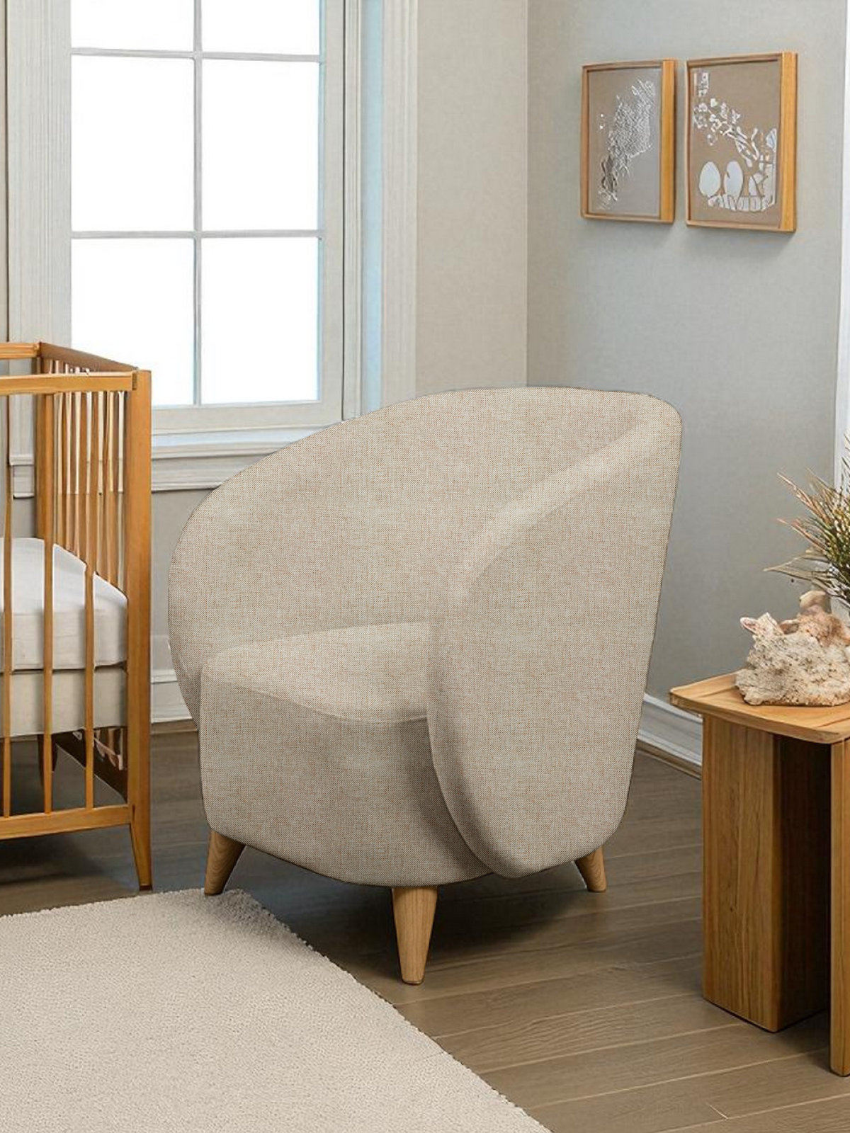 Кресло Уютная среда К300 бежевый - фото 10