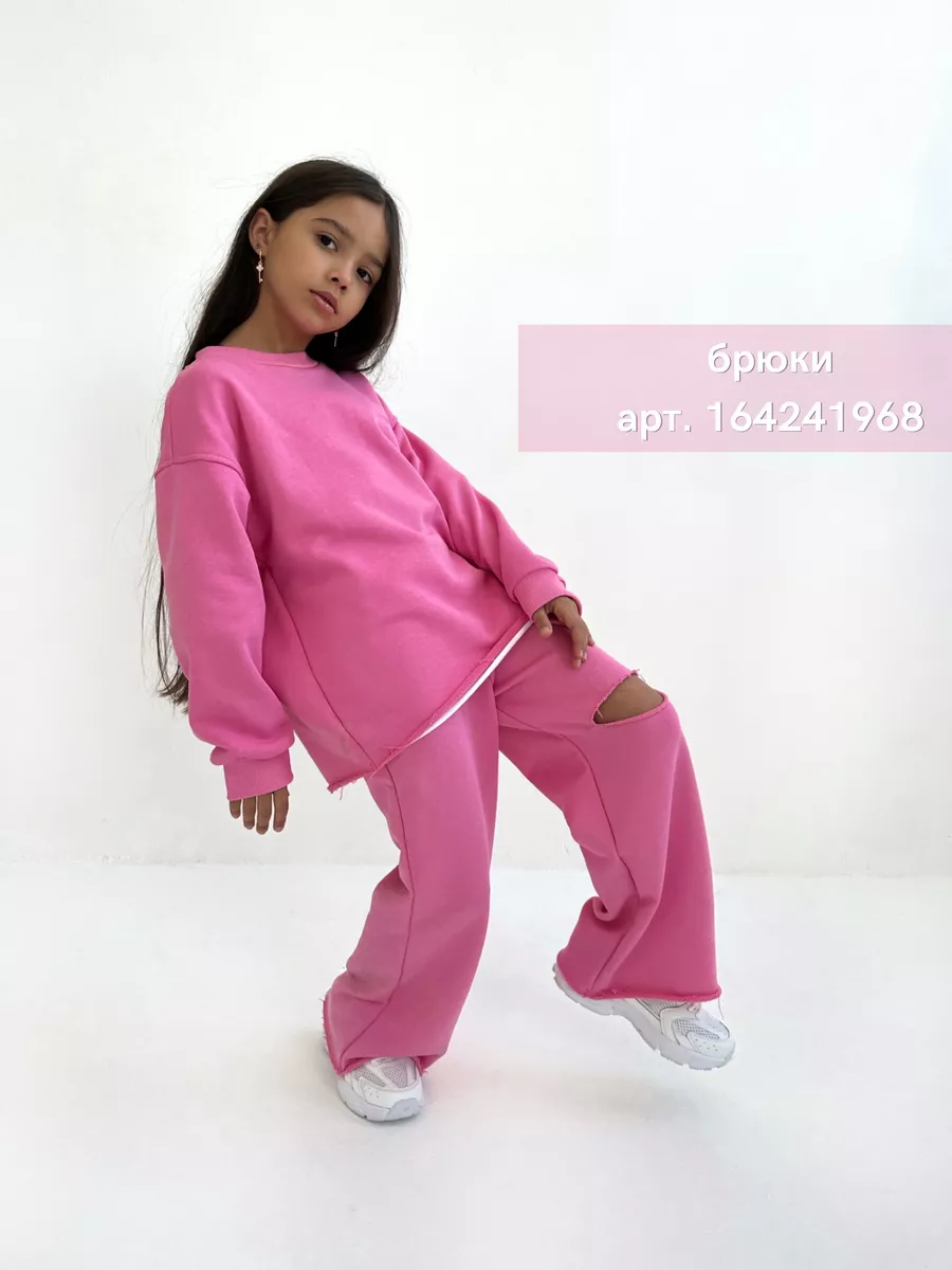 Свитшот ROOMY ESSENCE COMFYsw/pink - фото 5