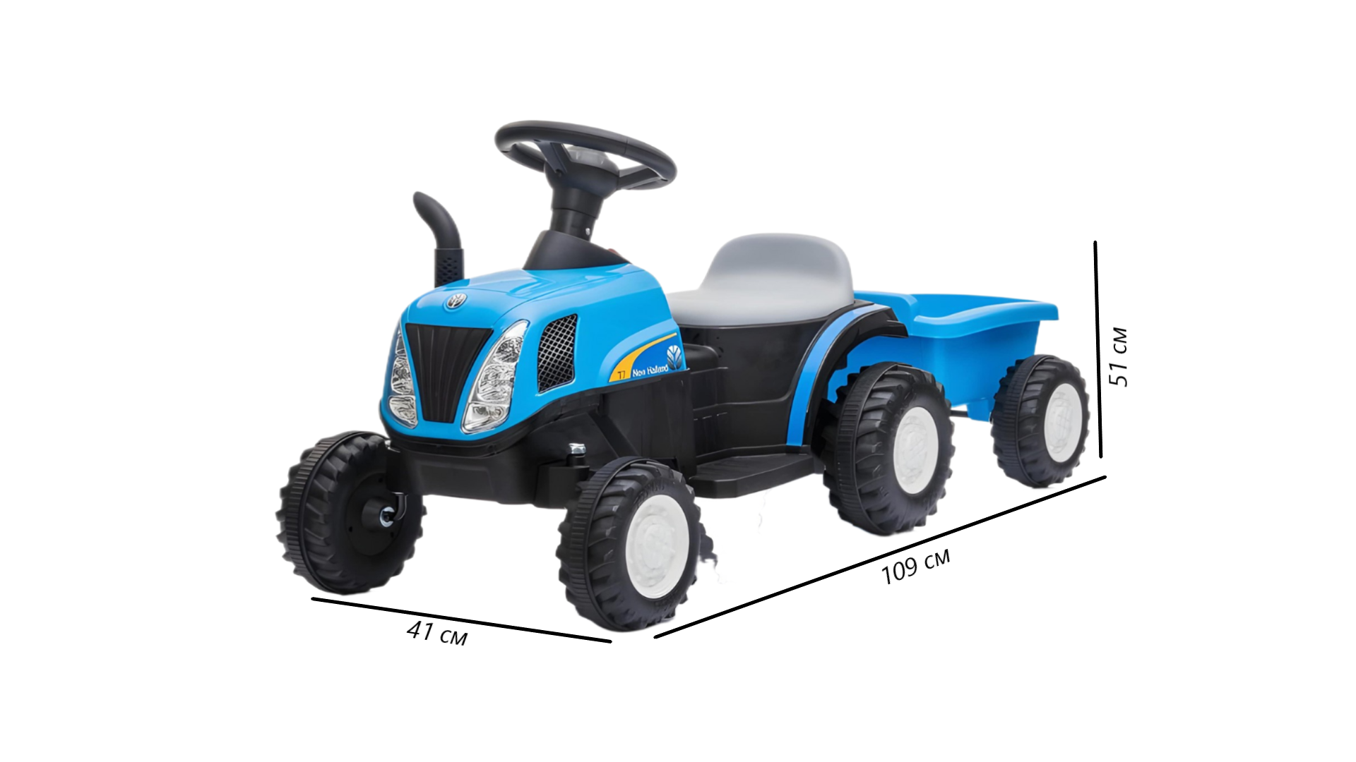 Электромобиль Jiajia трактор - фото 2