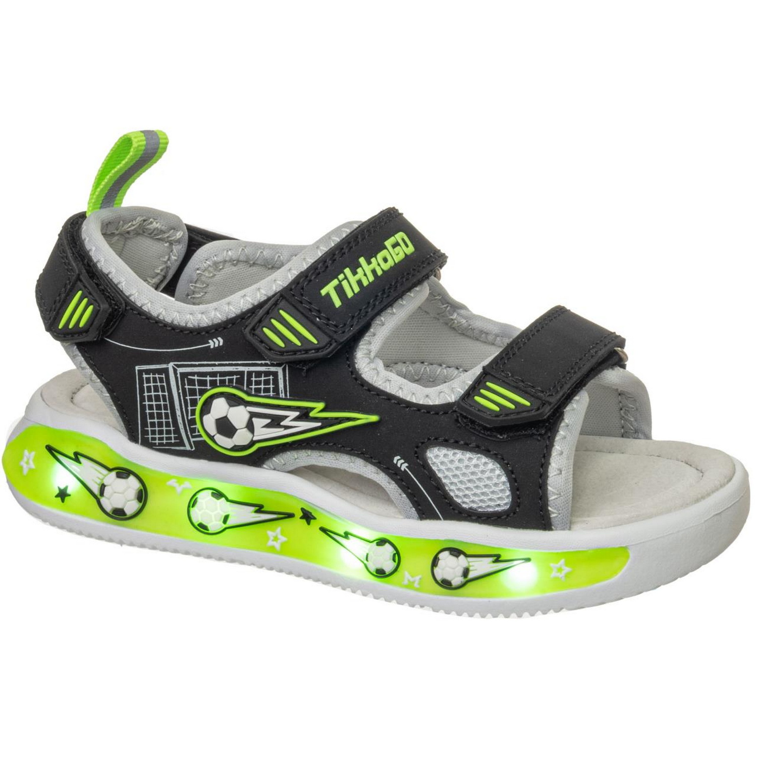 Сандалии TikkaGo 3D34_11261_black-salad - фото 1