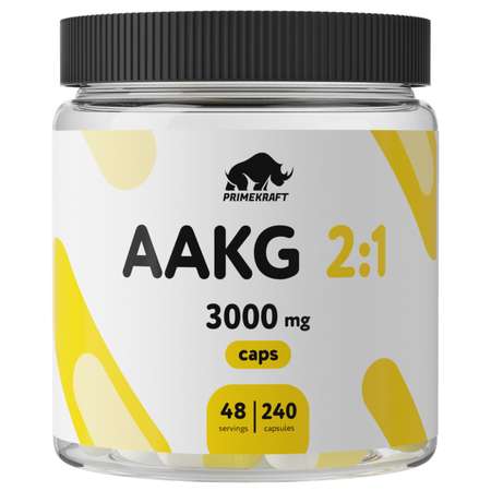 Аргинин Prime Kraft AAKG 2:1 240капсул Prime Kraft